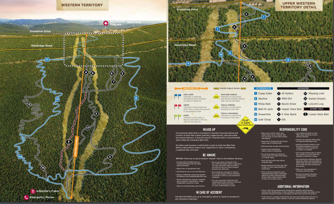 Bike Park Map 2